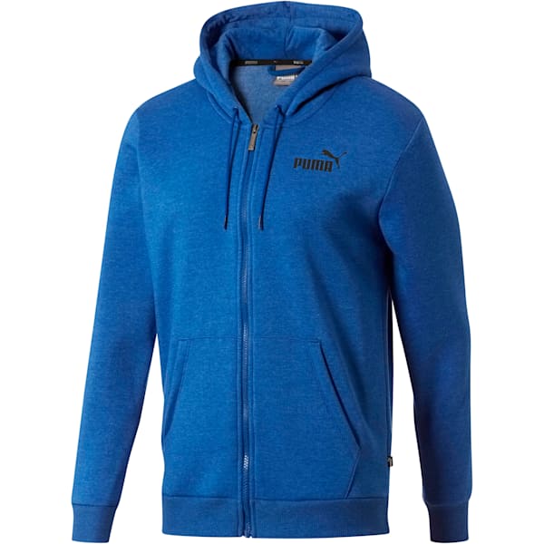 Blue puma zip hoodie deals